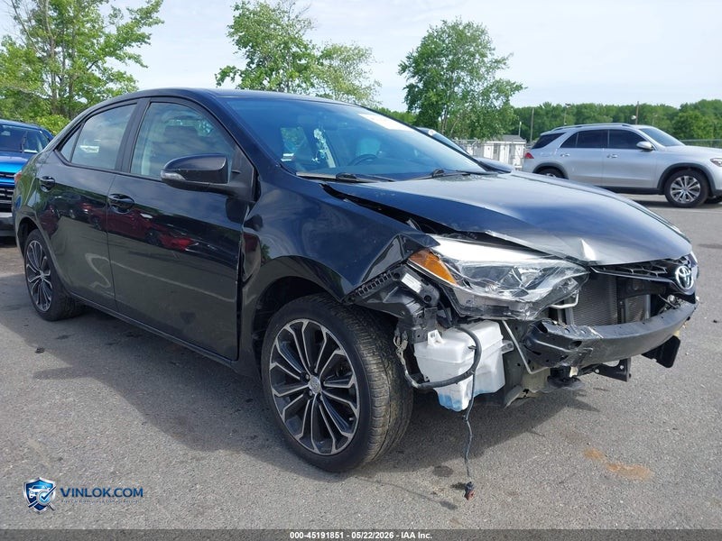 2016 TOYOTA COROLLA S PLUS – Lot 45191851 auction photo