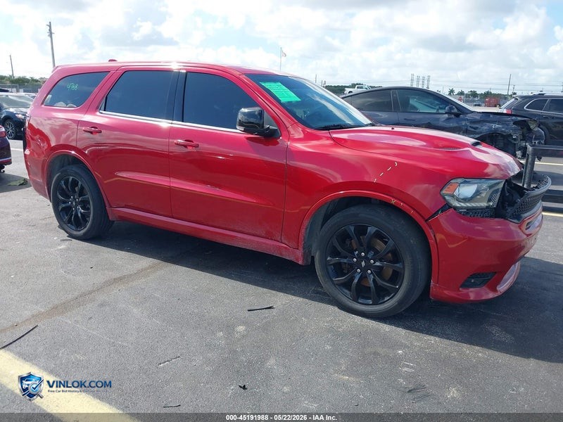 2019 DODGE DURANGO R/T RWD – Lot 45191988 auction photo