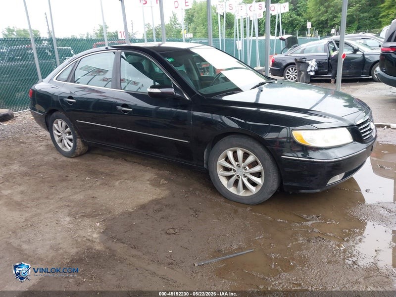 2008 HYUNDAI AZERA LIMITED – Lot 45192230 auction photo