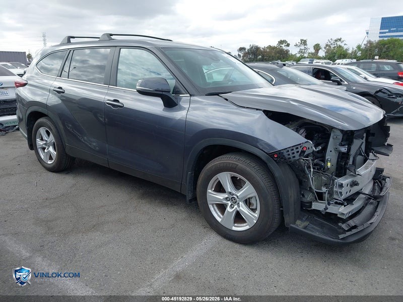 2024 TOYOTA HIGHLANDER LE – Lot 45192829 auction photo