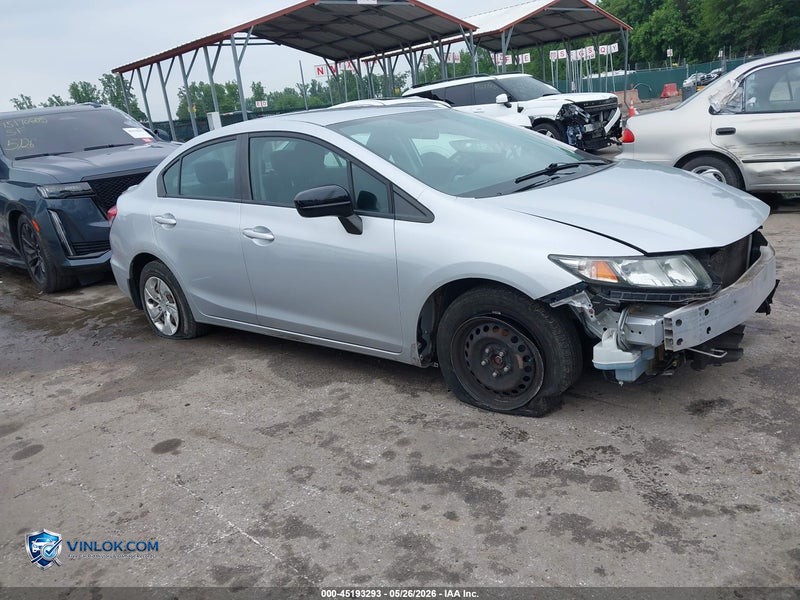 2014 HONDA CIVIC LX – Lot 45193293 auction photo