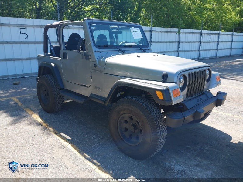 2000 JEEP WRANGLER SE – Lot 45193416 auction photo
