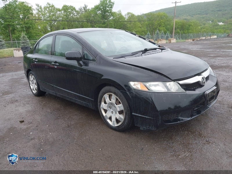 2010 HONDA CIVIC LX – Lot 45194391 auction photo