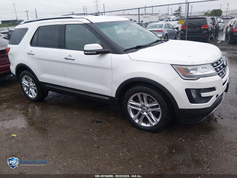 2016 FORD EXPLORER LIMITED – Lot 45194596 auction photo