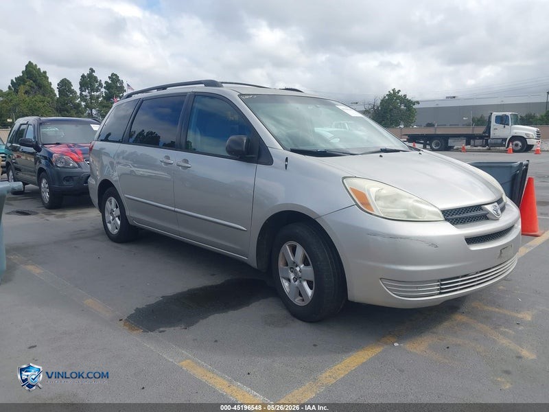 2004 TOYOTA SIENNA LE – Lot 45196548 auction photo