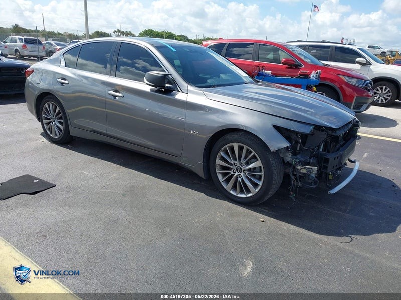 2019 INFINITI Q50 3.0T LUXE – Lot 45197305 auction photo