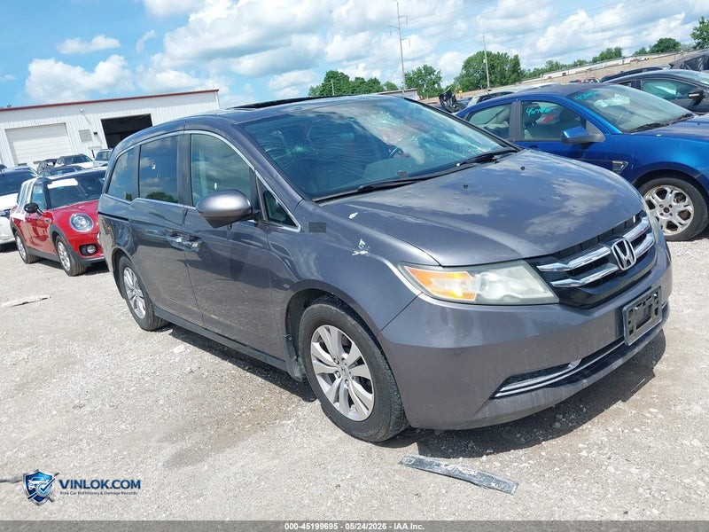 2015 HONDA ODYSSEY EX-L – Lot 45199695 auction photo