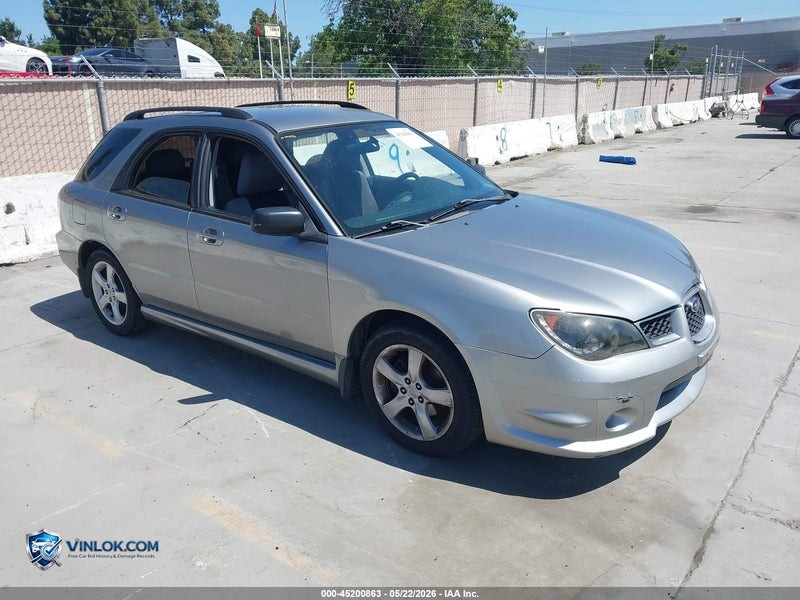 2007 SUBARU IMPREZA 2.5I – Lot 45200863 auction photo