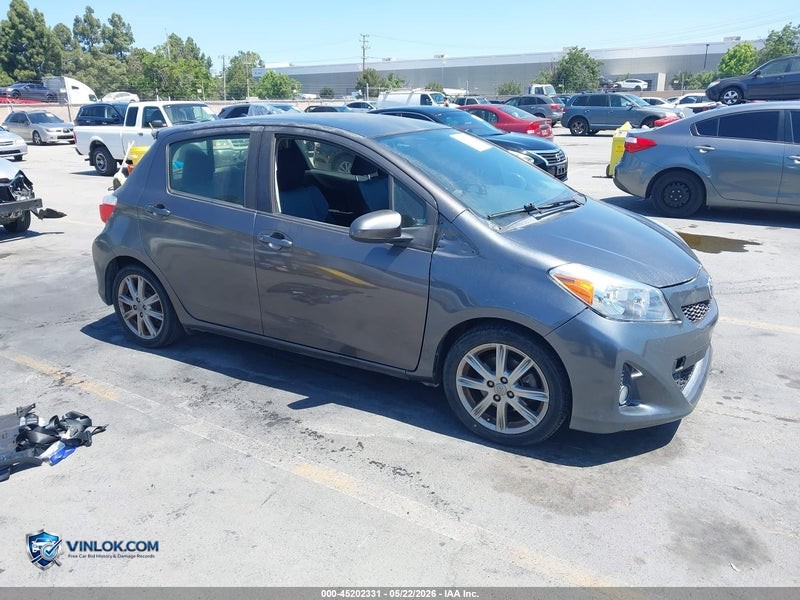 2012 TOYOTA YARIS SE – Lot 45202331 auction photo