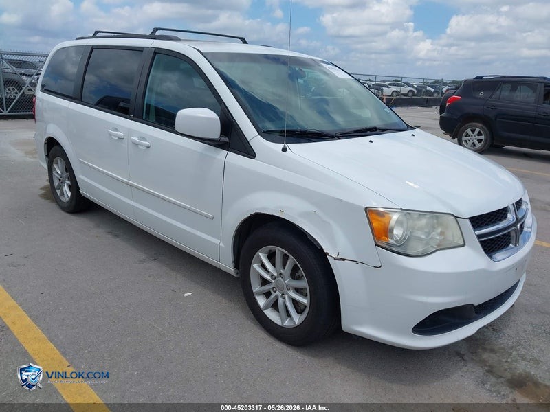 2014 DODGE GRAND CARAVAN SXT – Lot 45203317 auction photo