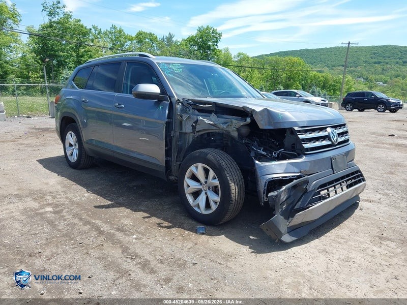 2019 VOLKSWAGEN ATLAS 3.6L V6 SE W/TECHNOLOGY – Lot 45204639 auction photo