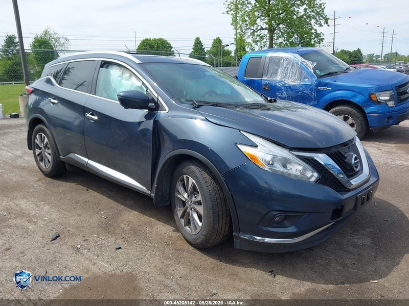 2016 NISSAN MURANO PLATINUM/S/SL/SV – Lot 45205142 auction photo