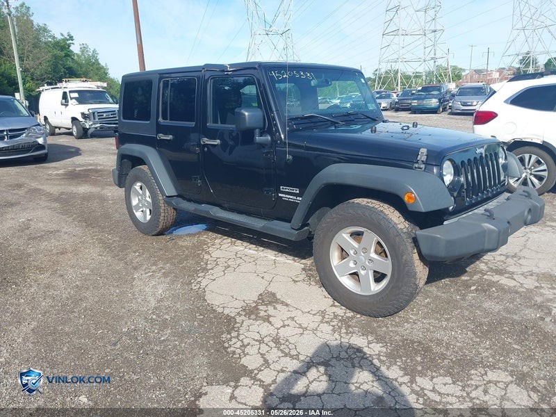 2015 JEEP WRANGLER UNLIMITED SPORT – Lot 45205331 auction photo