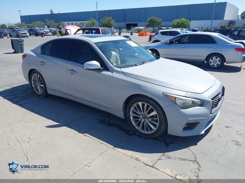 2019 INFINITI Q50 3.0T LUXE – Lot 45205987 auction photo