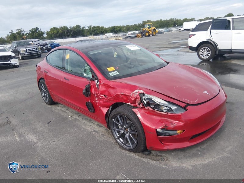 2022 TESLA MODEL 3 LONG RANGE DUAL MOTOR ALL-WHEEL DRIVE – Lot 45206404 auction photo
