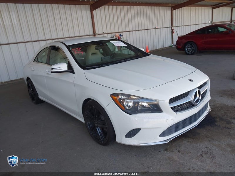2018 MERCEDES-BENZ CLA 250 4MATIC – Lot 45206558 auction photo