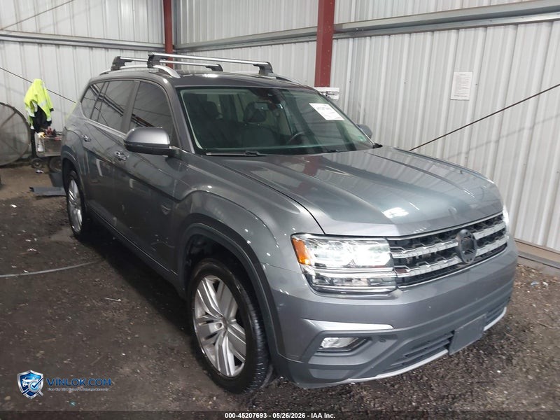 2019 VOLKSWAGEN ATLAS 3.6L V6 SE W/TECHNOLOGY – Lot 45207693 auction photo