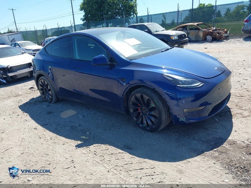 2025 TESLA MODEL Y PERFORMANCE DUAL MOTOR ALL-WHEEL DRIVE – Lot 45208135 auction photo