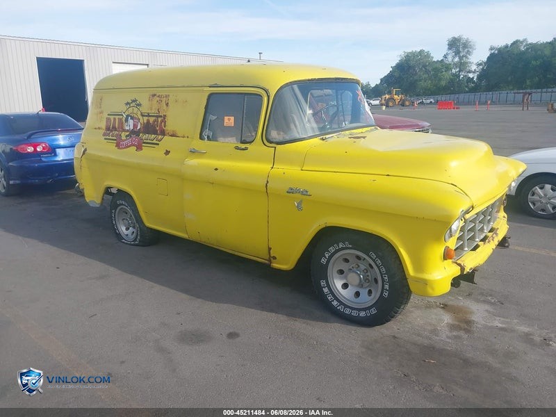 1955 CHEVROLET VAN CHEVY TRK – Lot 45211484 auction photo