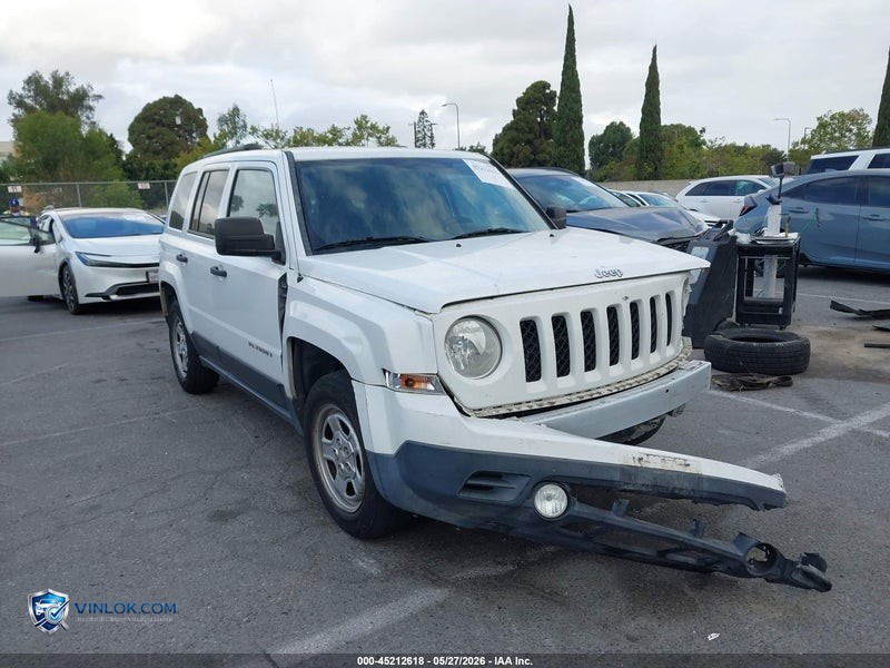 2015 JEEP PATRIOT SPORT – Lot 45212618 auction photo