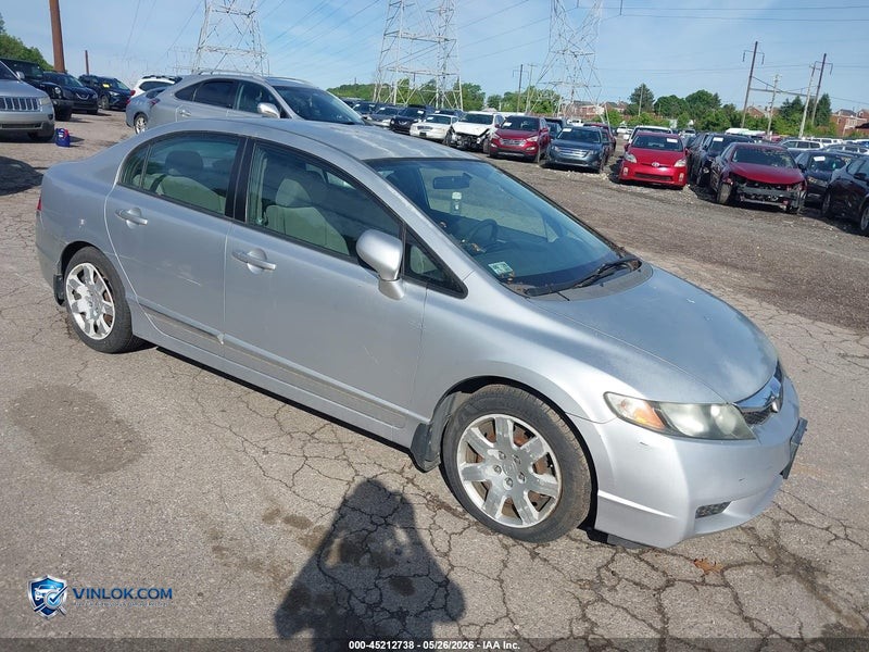 2009 HONDA CIVIC LX – Lot 45212738 auction photo