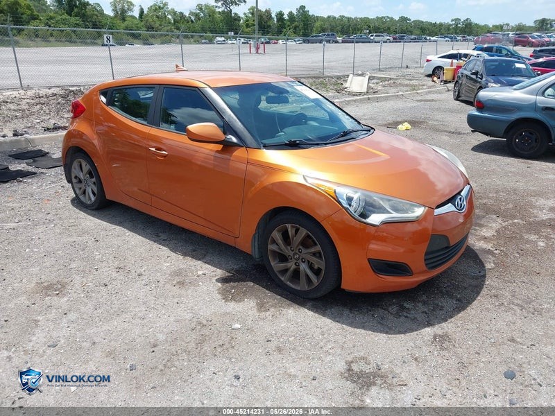 2016 HYUNDAI VELOSTER   – Lot 45214231 auction photo