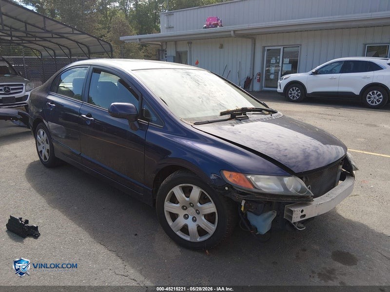 2008 HONDA CIVIC LX – Lot 45215221 auction photo