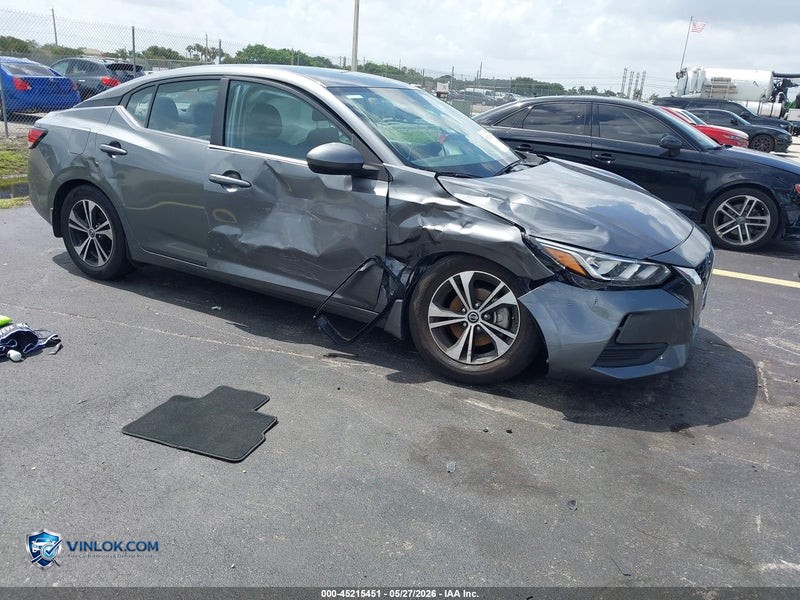 2022 NISSAN SENTRA SV XTRONIC CVT – Lot 45215451 auction photo