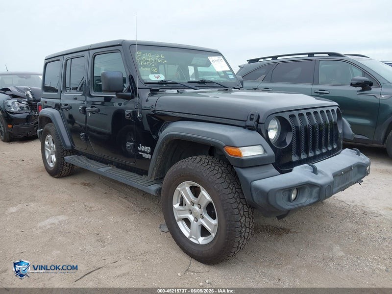 2020 JEEP WRANGLER UNLIMITED SPORT S 4X4 – Lot 45215737 auction photo