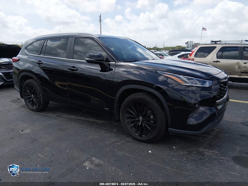 2023 TOYOTA HIGHLANDER HYBRID XLE BRONZE – Lot 45216674 auction photo
