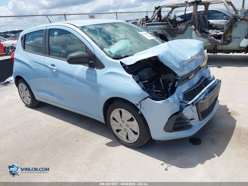 2016 CHEVROLET SPARK LS CVT – Lot 45218827 auction photo