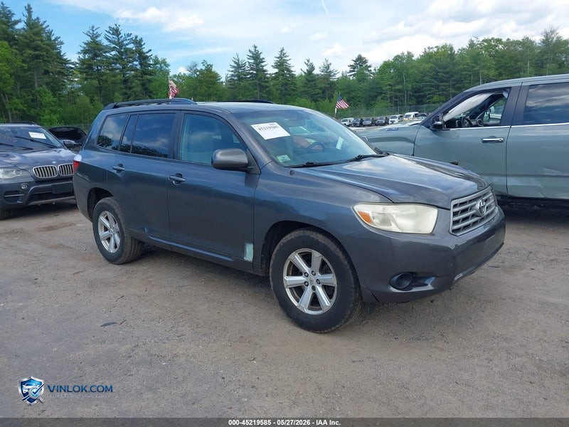 2008 TOYOTA HIGHLANDER   – Lot 45219585 auction photo