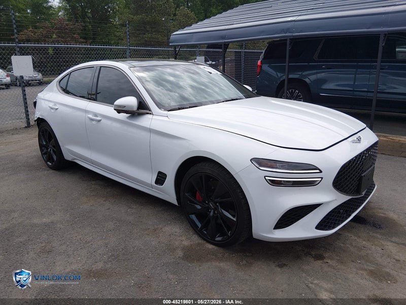 2022 GENESIS G70 3.3T AWD – Lot 45219801 auction photo