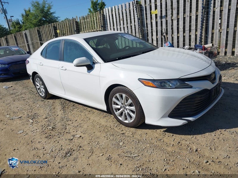 2020 TOYOTA CAMRY LE – Lot 45220534 auction photo