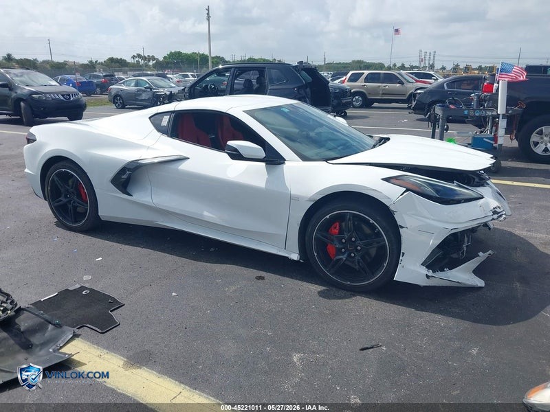 2025 CHEVROLET CORVETTE STINGRAY RWD  1LT – Lot 45221011 auction photo