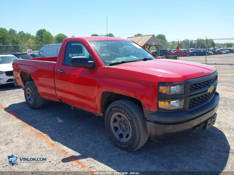 2014 CHEVROLET SILVERADO 1500 WORK TRUCK 1WT – Lot 45221579 auction photo