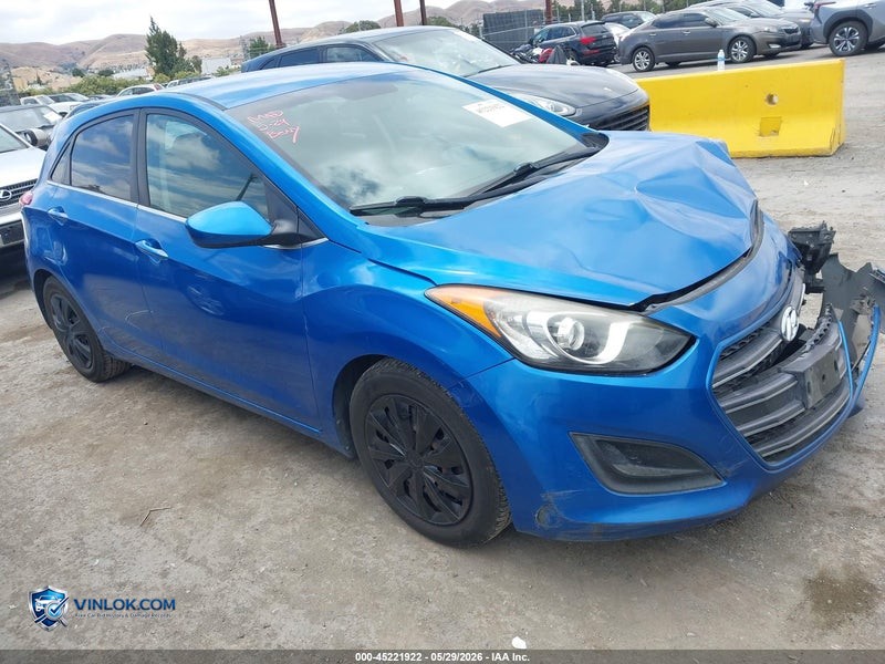 2017 HYUNDAI ELANTRA GT   – Lot 45221922 auction photo