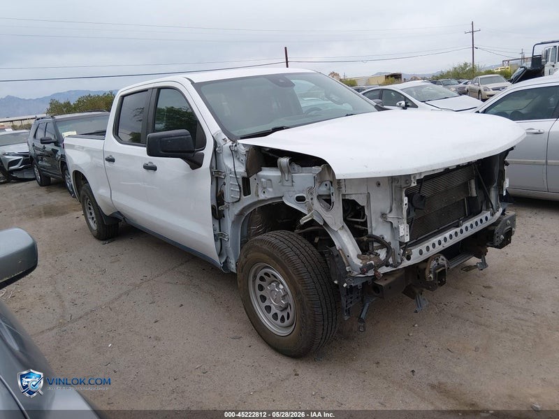 2022 CHEVROLET SILVERADO 1500 2WD  STANDARD BED WT – Lot 45222812 auction photo