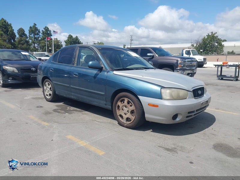 2002 HYUNDAI ELANTRA GLS – Lot 45224096 auction photo
