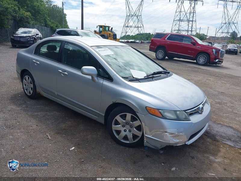 2007 HONDA CIVIC LX – Lot 45224337 auction photo