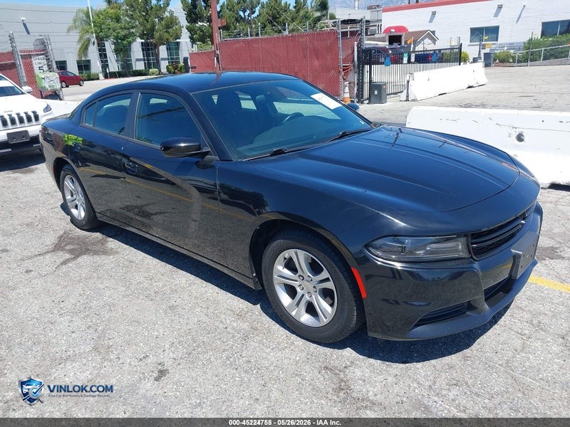 2020 DODGE CHARGER SXT RWD – Lot 45224755 auction photo