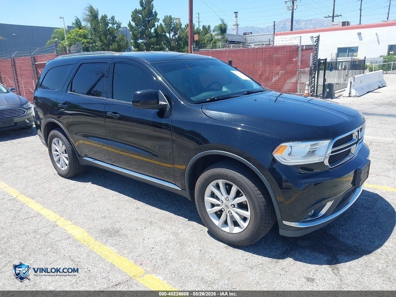 2019 DODGE DURANGO SXT AWD – Lot 45224808 auction photo