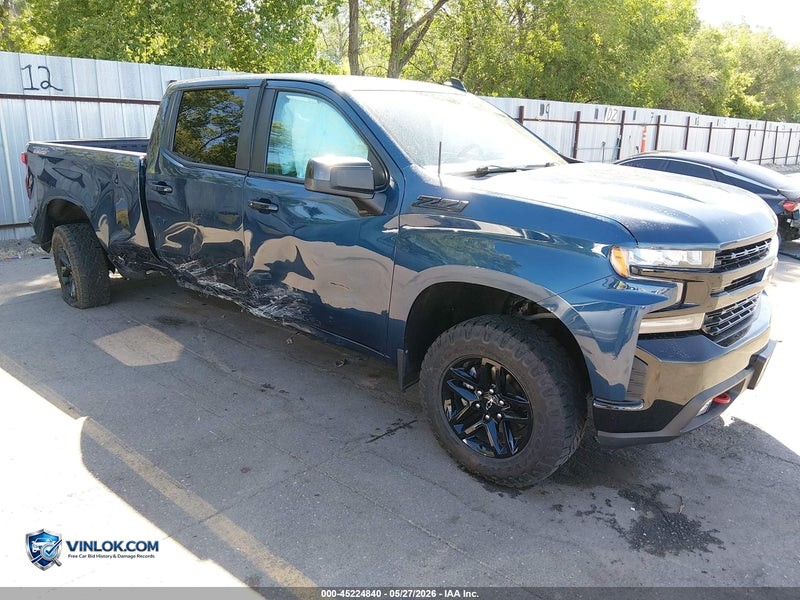 2021 CHEVROLET SILVERADO 1500 4WD  STANDARD BED LT TRAIL BOSS – Lot 45224840 auction photo