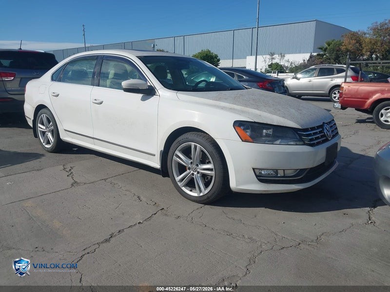 2013 VOLKSWAGEN PASSAT 2.0L TDI SE – Lot 45226247 auction photo