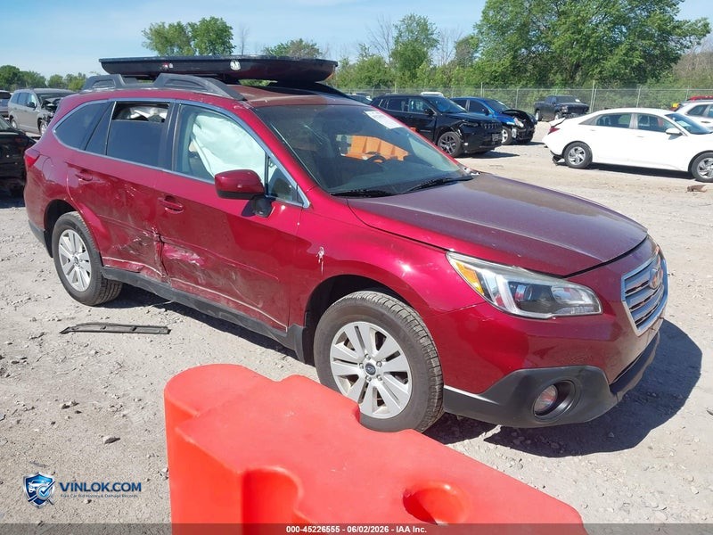 2015 SUBARU OUTBACK 2.5I PREMIUM – Lot 45226555 auction photo