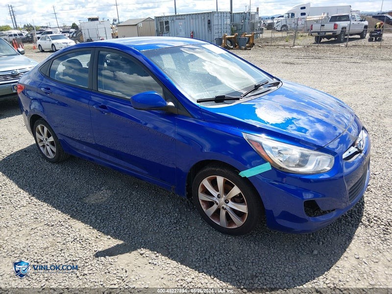 2012 HYUNDAI ACCENT GLS – Lot 45227894 auction photo