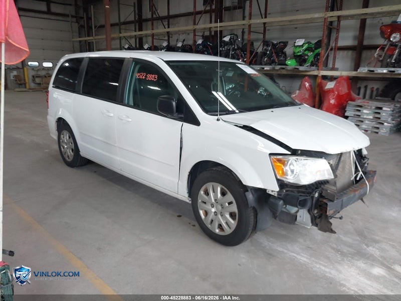 2016 DODGE GRAND CARAVAN SE – Lot 45228883 auction photo