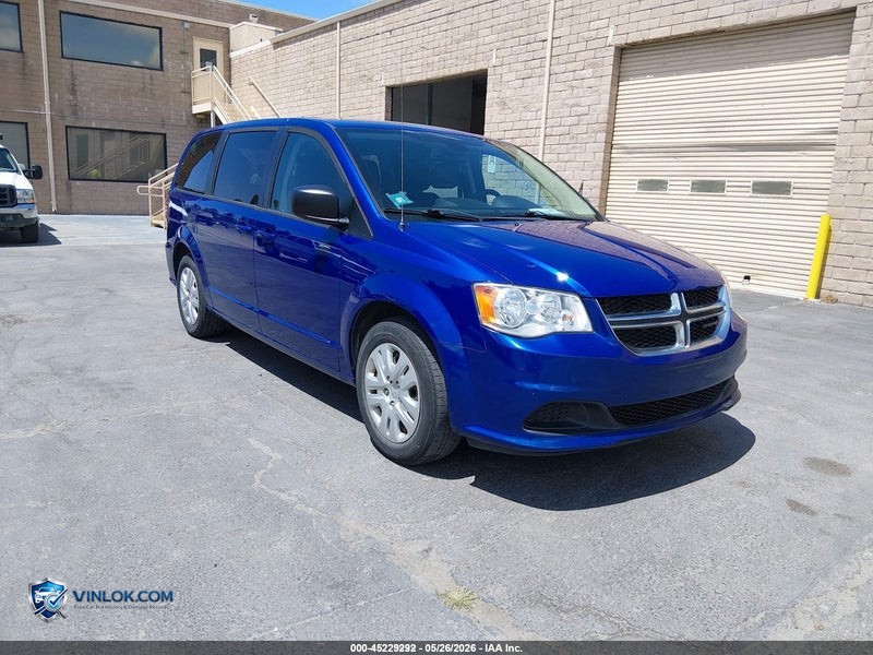 2018 DODGE GRAND CARAVAN SE – Lot 45229292 auction photo