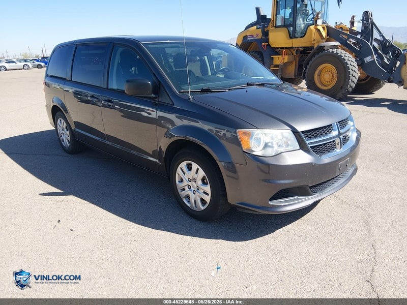 2018 DODGE GRAND CARAVAN SE – Lot 45229648 auction photo