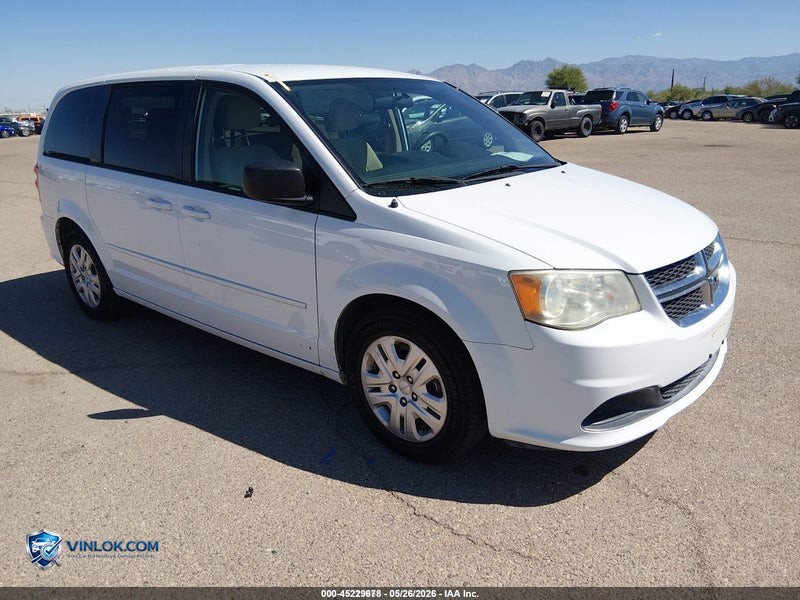 2014 DODGE GRAND CARAVAN SE – Lot 45229678 auction photo